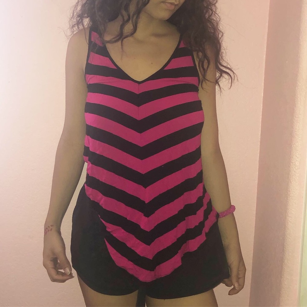 Striped Tank Top - Picture 2 of 3